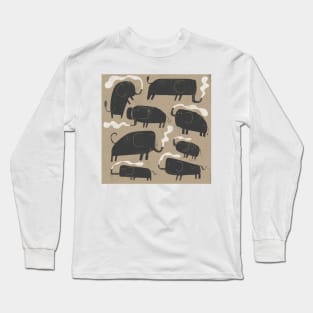 Elephants Long Sleeve T-Shirt